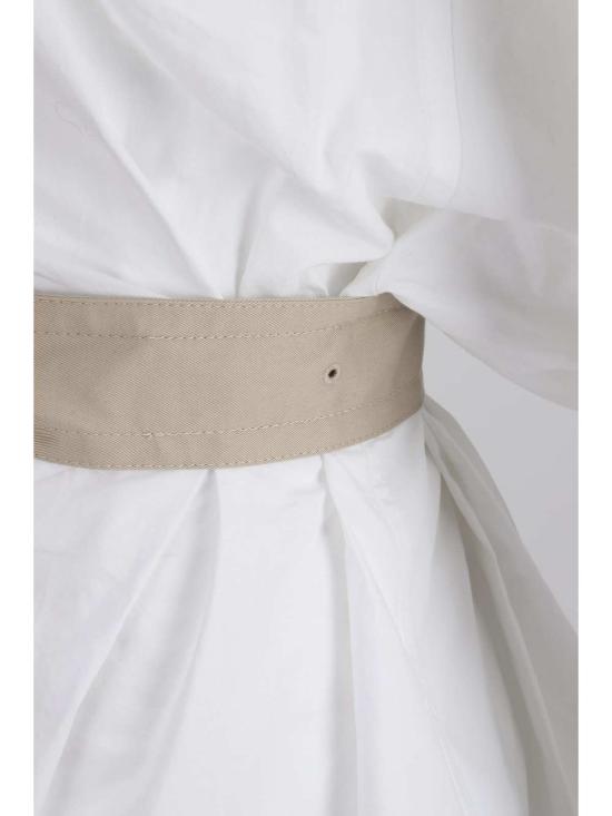  발렌시아가 셔츠 벨트 셔츠 화이트 - BALENCIAGA