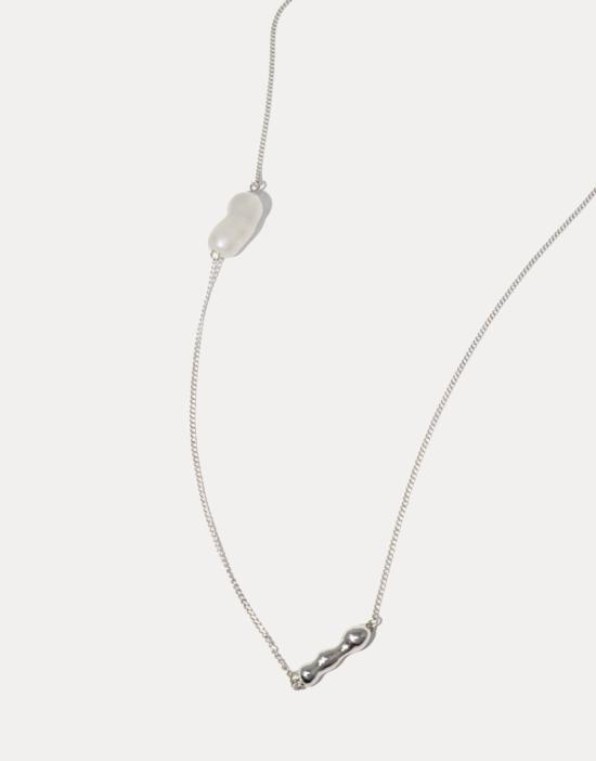  클레드 목걸이/팬던트 쇼어라인 롱 네크리스 스털링 실버 - CLED