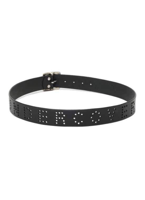  언더커버 가죽 벨트 가죽  블랙 - UNDERCOVER