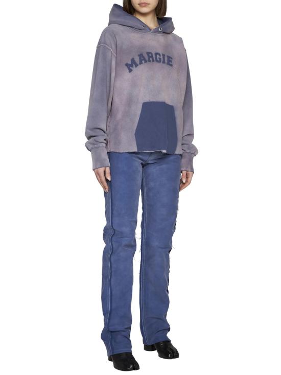  마르지엘라 데님 팬츠 메종  디스트레스드 진 이펙트 진 코발트 블루 - MAISON MARGIELA