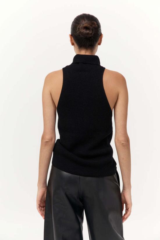  세인트아그니 터틀넥 세인트 아그니 캐시미어 블렌드 탑 - ST.AGNI