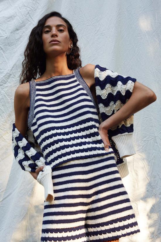  일레븐 식스 민소매 티셔츠 테라 탱크 아이보리 - ELEVEN SIX