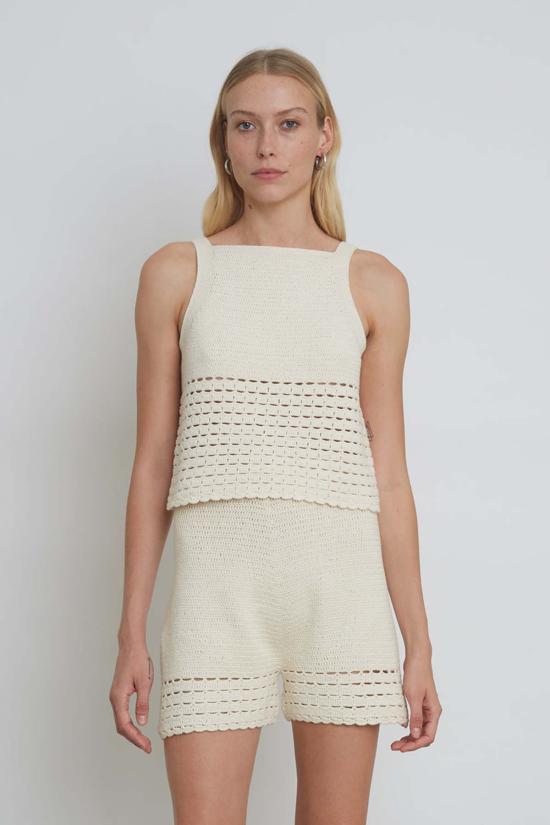  일레븐 식스 민소매 티셔츠 테라 탱크 아이보리