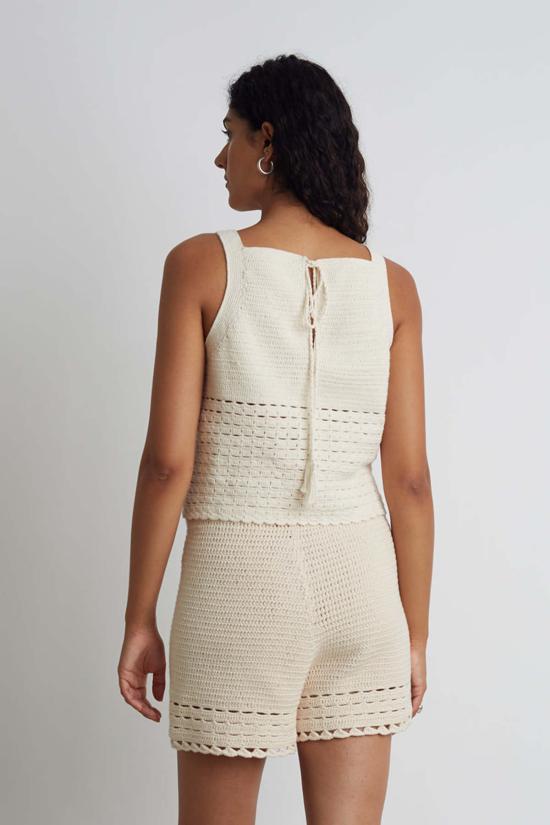  일레븐 식스 민소매 티셔츠 테라 탱크 아이보리 - ELEVEN SIX