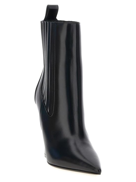  발렌티노 가라바니 부츠 Valentino Garavani Vlogo 로켓 앵클  블랙 - VALENTINO GARAVANI