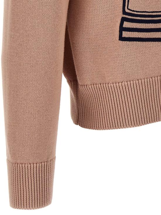  에트로 스웨터 로고 자수  핑크 - ETRO