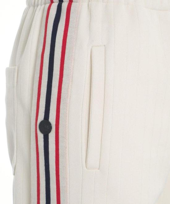  골든구스 스트레이트 팬츠 골든 구스 사이드 스트라이프 트랙 팬츠 파피루스 - GOLDEN GOOSE