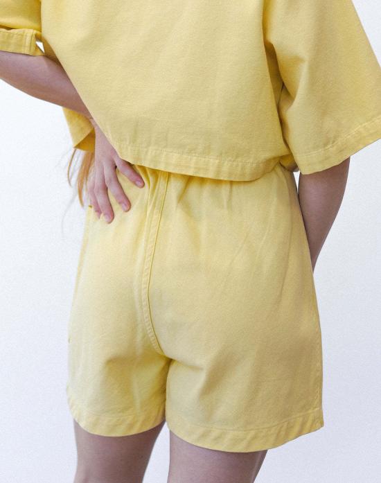  노블 숏 스커트 유틸리티 스커트 버터 - NOBLE