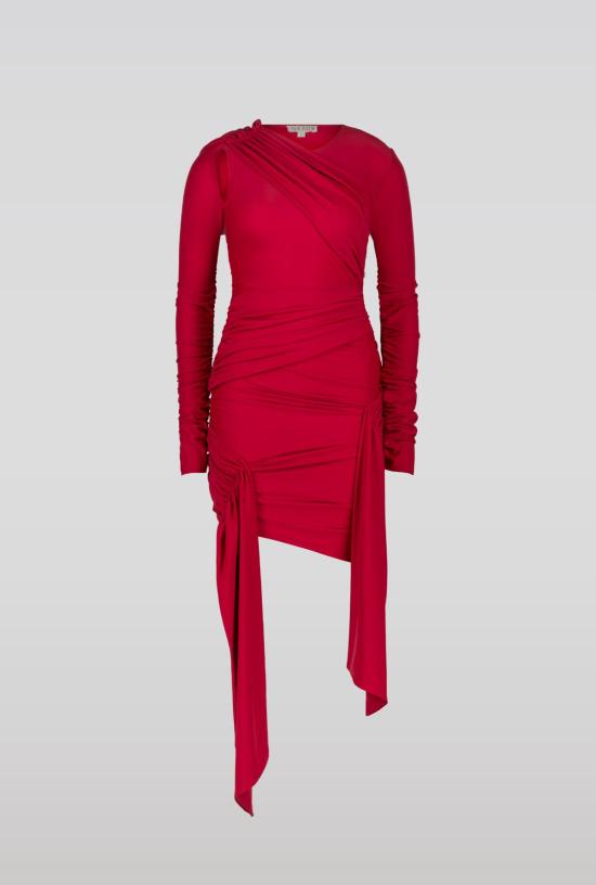  샘디 숏 원피스 Saemdi 스포티 저지 드레스