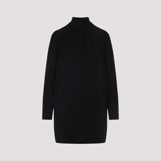  막스마라 숏 원피스 막스 마라 엠버시 미니 드레스 네로 - MAX MARA