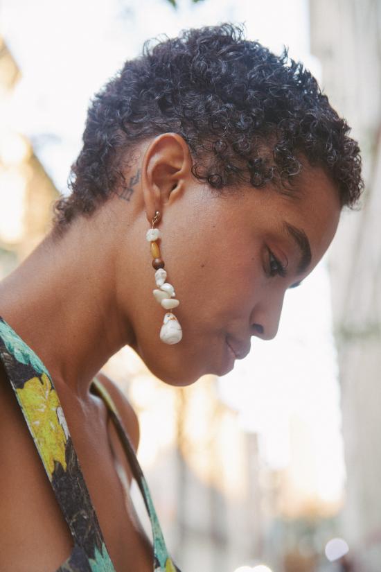  수브니어 이어링 Svnr Lavaliere Màncora 귀걸이 - SVNR