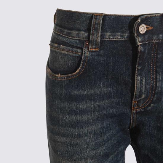  발렌시아가 데님 팬츠 Balenciaga 부츠컷 진 블루 - BALENCIAGA