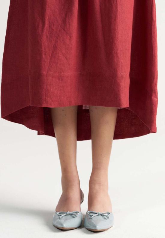  이키비 베스트 애프터눈 어페어 코디 세트 크림슨 레드 - IKKIVI