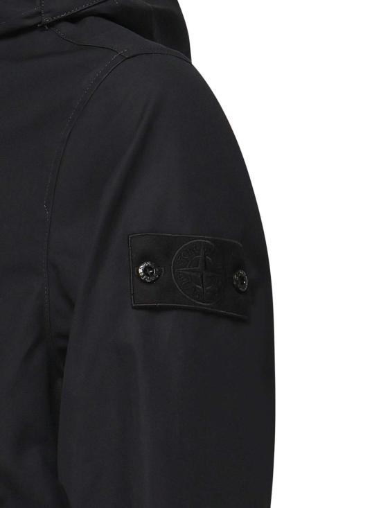  스톤 아일랜드 자켓 방수 고스트 재킷 블랙 - STONE ISLAND