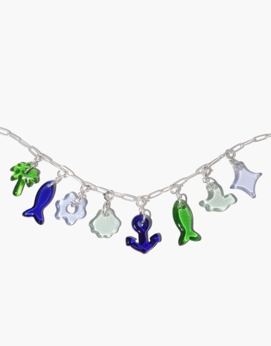  클레드 팔찌 피쉬 아이콘 참 - CLED