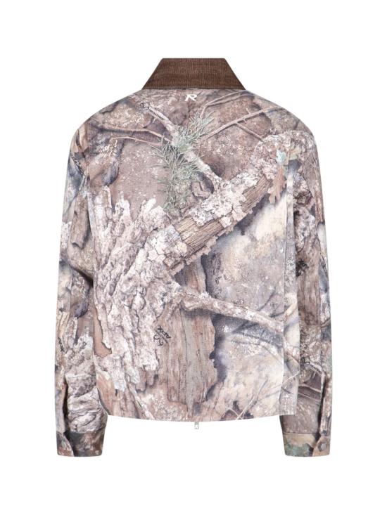  리프레젠트 자켓 Represent Realtree 위장 패턴 지퍼업 재킷 브라운 - REPRESENT
