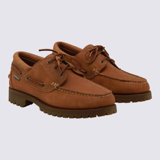  세바고 드레스 슈즈 레이스업 슈즈 브라운 탄 - SEBAGO