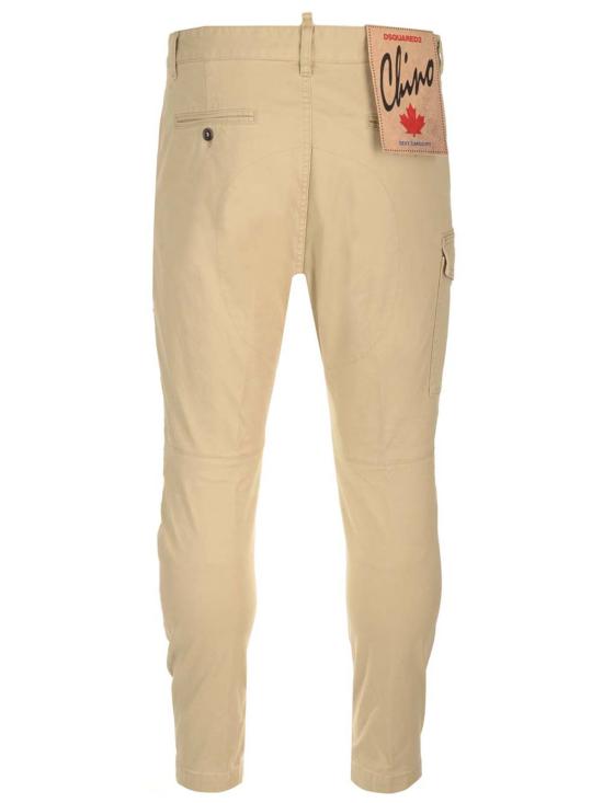  디스퀘어드2 스트레이트 팬츠 Dsquared2 카고 팬츠 베이지 - DSQUARED2