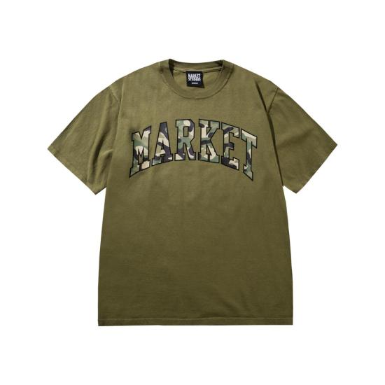  마켓 반팔 티셔츠 카모 아크 티셔츠