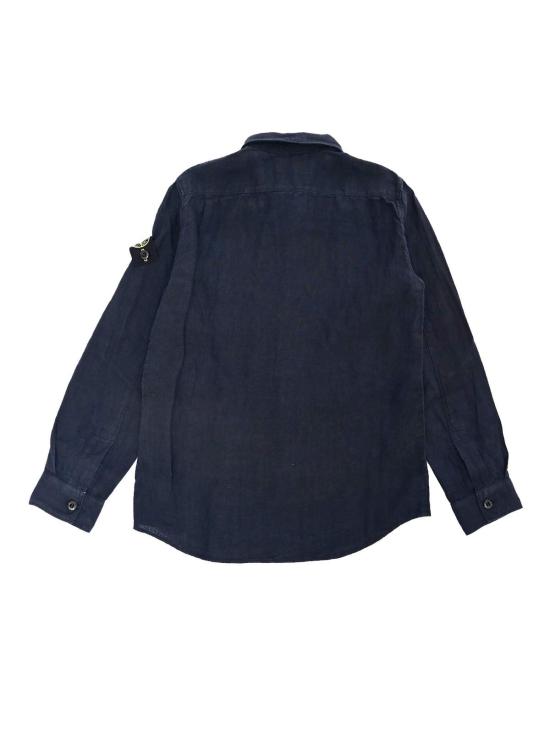  [키즈] 스톤 아일랜드 셔츠 키즈  셔츠 블루 - STONE ISLAND