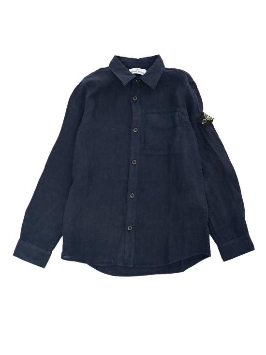  [키즈] 스톤 아일랜드 셔츠 키즈  셔츠 블루
