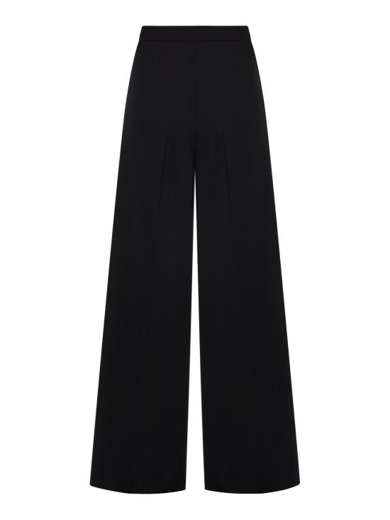  막스마라 스트레이트 팬츠 막스 마라 닌파 와이드 레그 팬츠 블랙 - MAX MARA