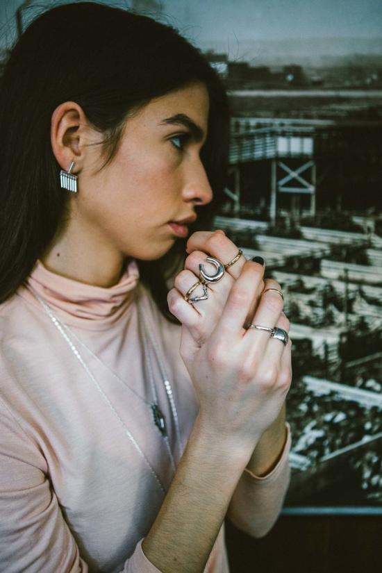  시에라 윈터 주얼리 반지 더스트 데빌 링