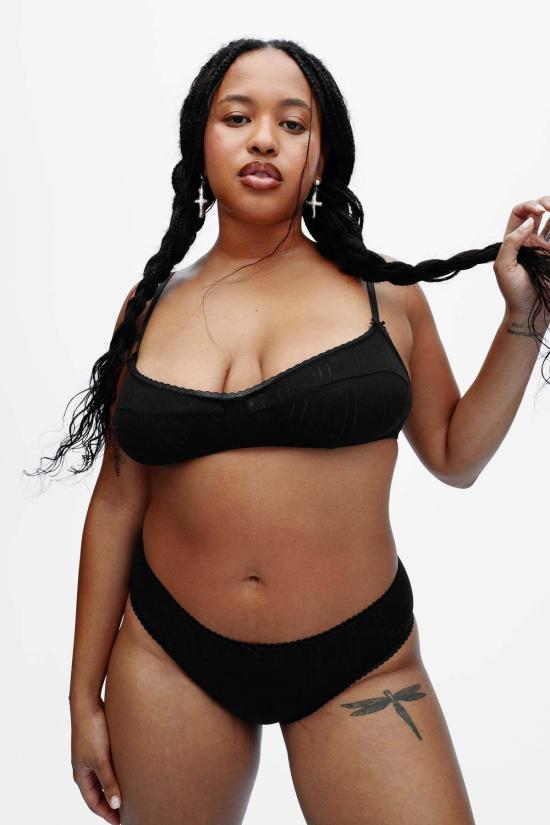  Cou Cou Intimates 브라 쿠쿠 인티메이츠 발코넷  블랙 - OTHER BRANDS