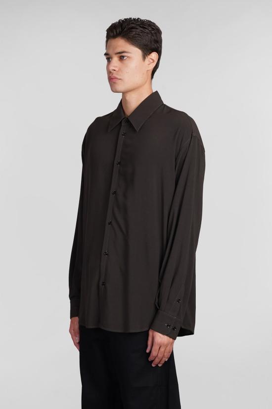  르메르 긴팔 셔츠 브라운 - LEMAIRE