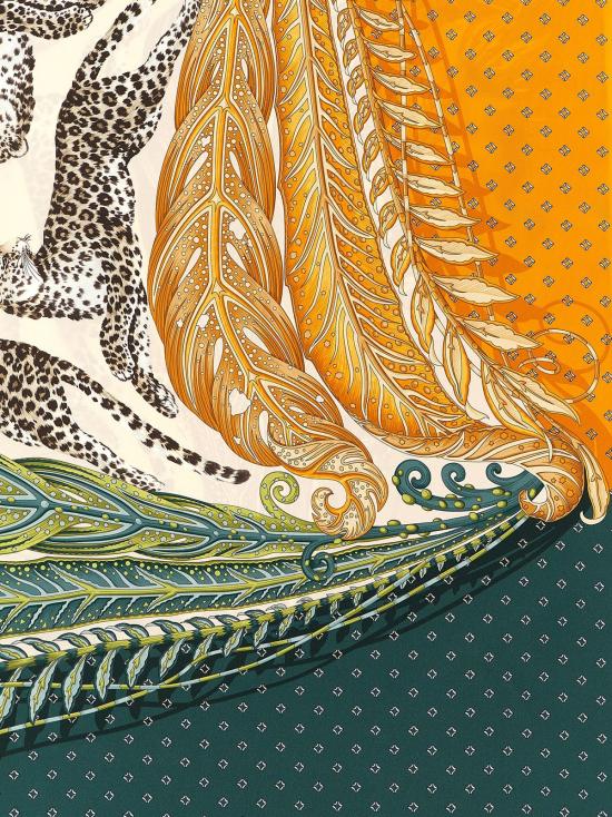  살바토레 페라가모 머플러/스카프 페라가모 마드라스 프린트 스카프 멀티컬러 - SALVATORE FERRAGAMO