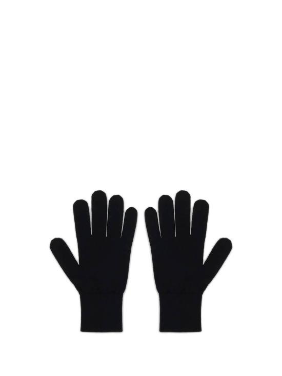 MM6 메종마르지엘라 장갑 Mm6 메종 마르지엘라 울  블랙 - MM6 MAISON MARGIELA