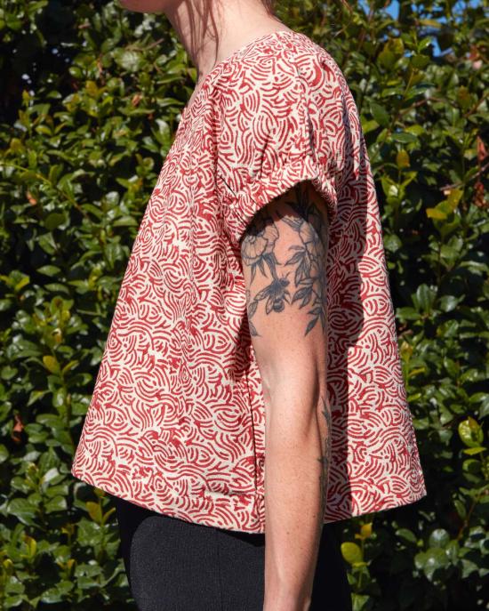  Happy French Gang 반팔 티셔츠 해피 프렌치 갱 즐리아 탑 매더 바이브 - OTHER BRANDS