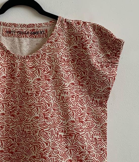  Happy French Gang 반팔 티셔츠 해피 프렌치 갱 즐리아 탑 매더 바이브 - OTHER BRANDS