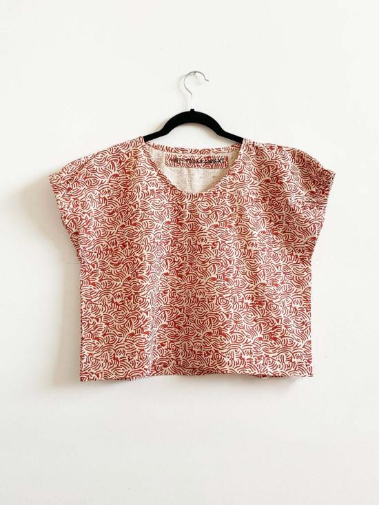  Happy French Gang 반팔 티셔츠 해피 프렌치 갱 즐리아 탑 매더 바이브 - OTHER BRANDS