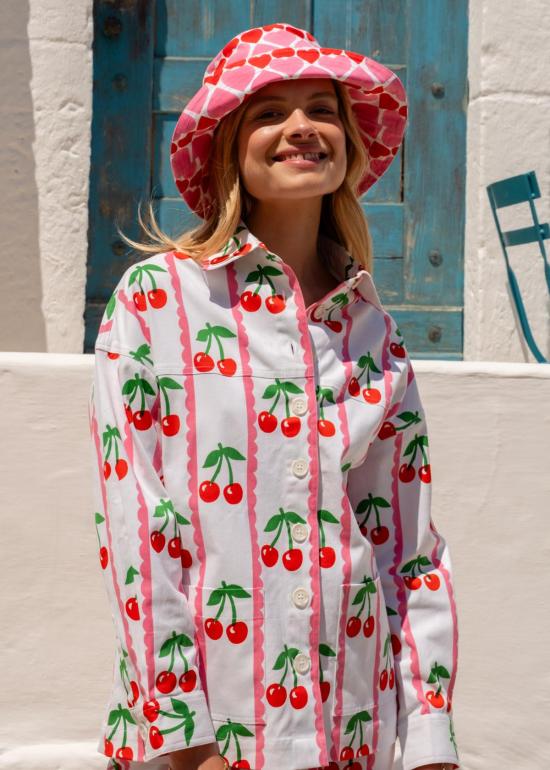  Pink City Prints 자켓 핑크 시티 프린츠 로미 재킷