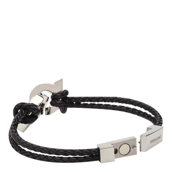  살바토레 페라가모 브레이슬릿 페라가모 비쥬 간치니  블랙 - SALVATORE FERRAGAMO