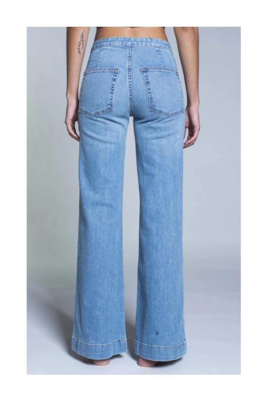  ASKK 뉴욕 데님 팬츠 Askk Ny 브릭 하우스 와이드 레그 다이너마이트 팬츠 - ASKK NY