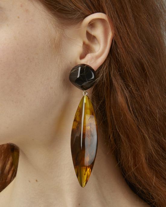  발렛 스튜디오 이어링 발레 마고  블랙/토터스 - VALET STUDIO