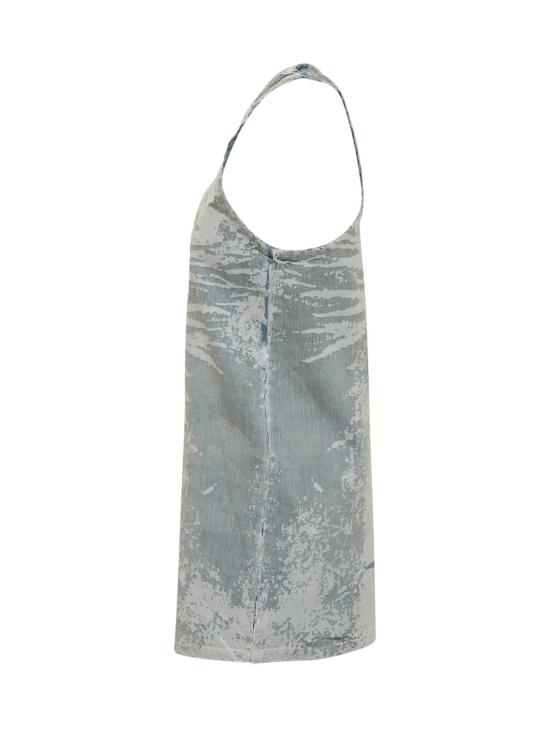  디젤 숏 원피스 데보어 효과가 있는  드레스 - DIESEL