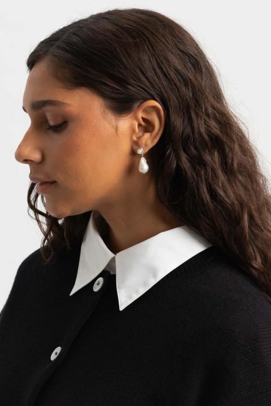  아그메스 이어링 델핀 귀걸이 (은) - AGMES