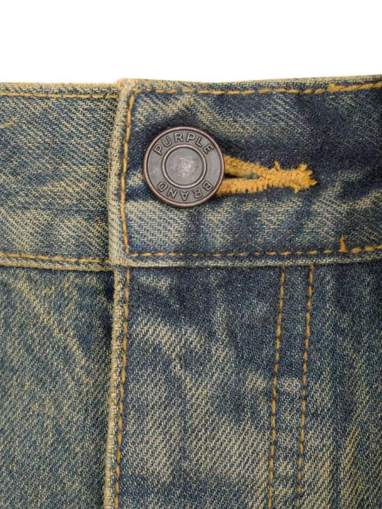  퍼플 브랜드 데님 팬츠 퍼플 P011 샌드 듄 진 블루 - PURPLE BRAND