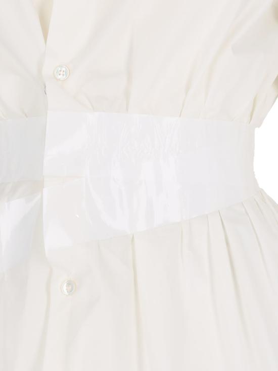  MM6 메종마르지엘라 셔츠 Mm6 메종 마르지엘라 코튼 셔츠 화이트 - MM6 MAISON MARGIELA