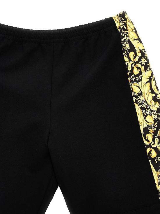  [키즈] 베르사체 쇼츠/버뮤다 바로코 버뮤다 반바지 (블랙) - VERSACE