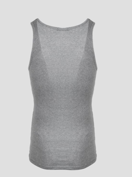  톰포드 민소매 티셔츠 톰 포드 리브드 탱크탑 그레이 - TOMFORD