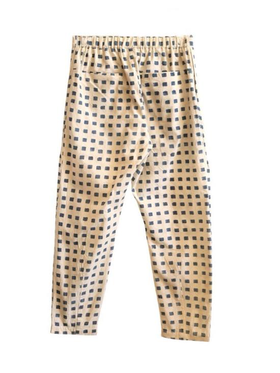  SEEKER 스트레이트 팬츠 시커 핸드 블록 프린트 수크 팬츠 - OTHER BRANDS