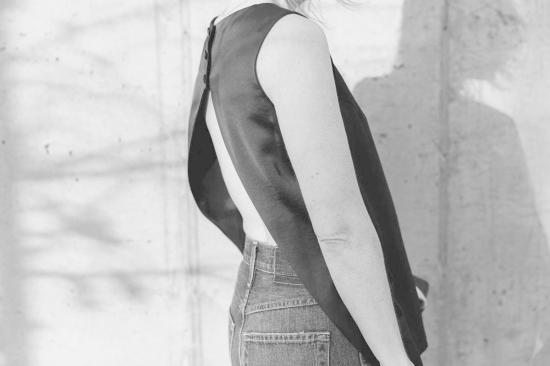  아모 데님 데님 팬츠 아네트 하이라이즈 스트레이트 레그 진 - AMO DENIM