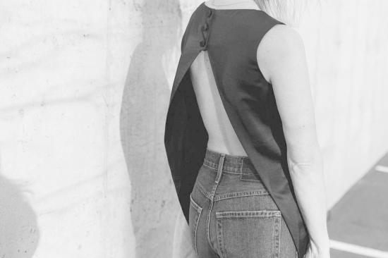  아모 데님 데님 팬츠 아네트 하이라이즈 스트레이트 레그 진 - AMO DENIM