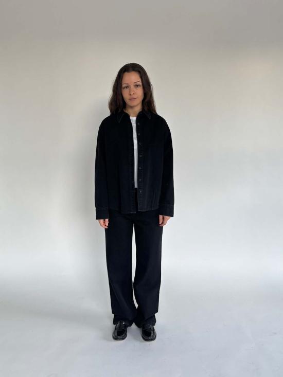  스틸히어 긴팔 티셔츠 스틸 히어 뉴욕 데이 긴팔 티셔츠 블랙 블랙