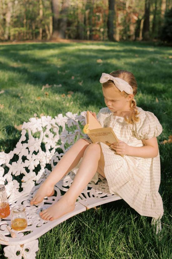  [키즈] Piper&Cloth 원피스 파이퍼앤클로스 위켄드 드레스 블러쉬 바인 스트라이프 - OTHER BRANDS