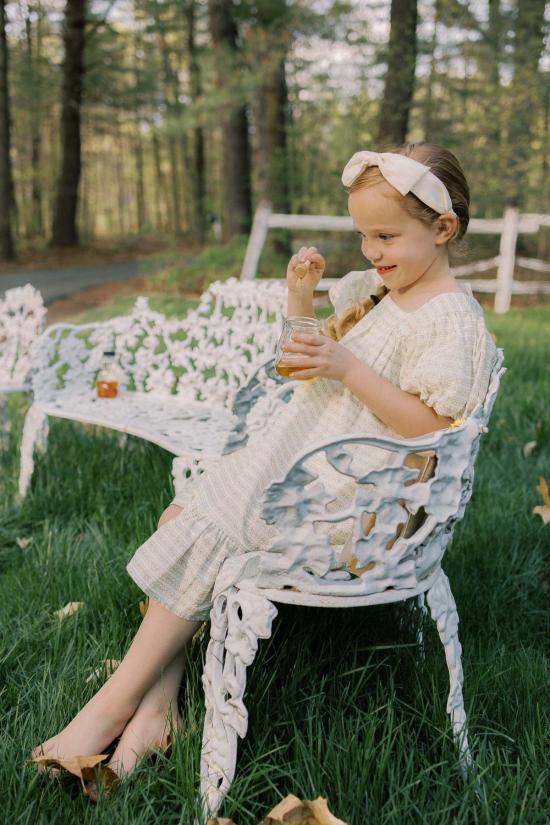  [키즈] Piper&Cloth 원피스 파이퍼앤클로스 위켄드 드레스 블러쉬 바인 스트라이프 - OTHER BRANDS